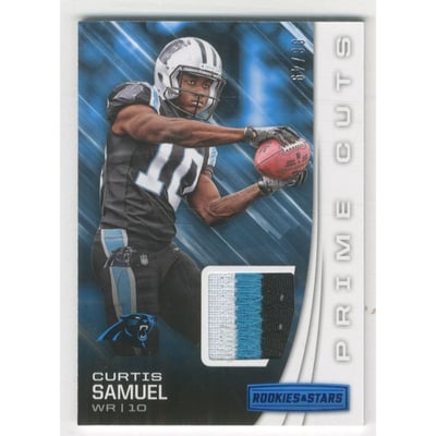 2017 Rookies and Stars Prime Cuts #12 Curtis Samuel