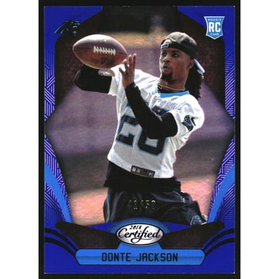 2018 Certified Mirror Blue #173 Donte Jackson