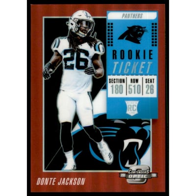 2018 Panini Contenders Optic Red #96 Donte Jackson