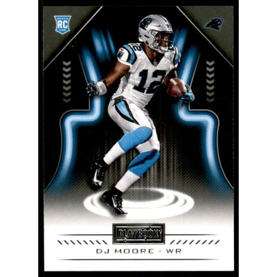 2018 Panini Playbook #139 D.J. Moore RC