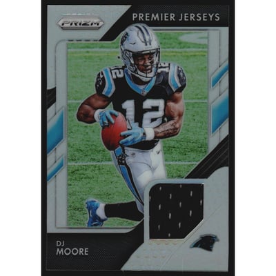 2018 Panini Prizm Prizm Premier Jerseys #7 D.J. Moore
