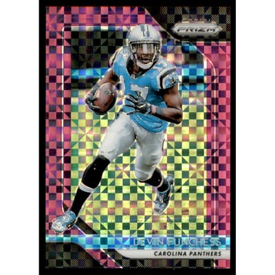 2018 Panini Prizm Prizms Purple Power #171 Devin Funchess