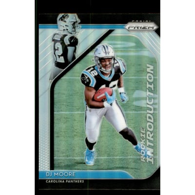 2018 Panini Prizm Rookie Introduction Prizms #7 D.J. Moore