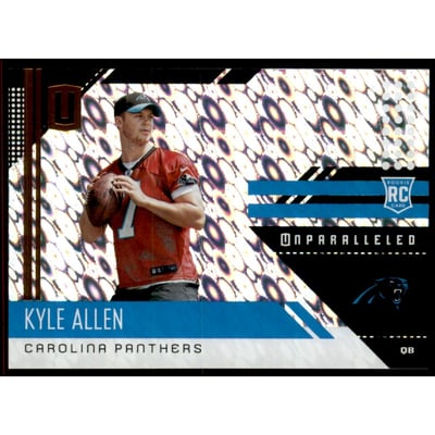 2018 Panini Unparalleled Flight #287 Kyle Allen