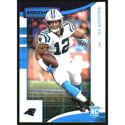 2018 Rookies and Stars Purple #107 D.J. Moore