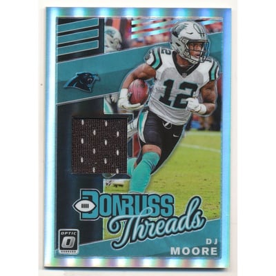 2019 Donruss Optic Donruss Threads #5 D.J. Moore