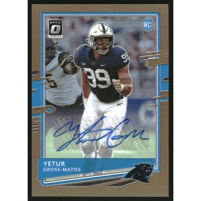 2020 Donruss Optic Rookies Autographs Bronze #113 Yetur Gross-Matos