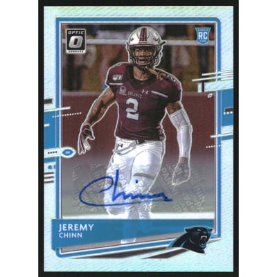 2020 Donruss Optic Rookies Autographs Holo #139 Jeremy Chinn/75