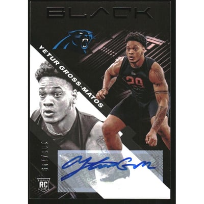 2020 Panini Black Rookie Autographs #151 Yetur Gross-Matos/199