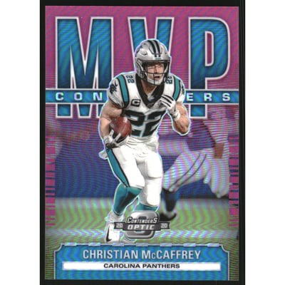 2020 Panini Contenders Optic MVP Contenders Pink #11 Christian McCaffrey
