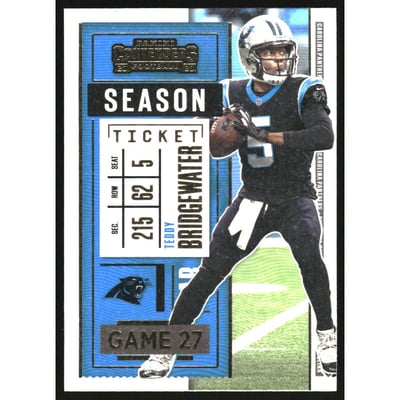 2020 Panini Contenders Stardust #87 Teddy Bridgewater