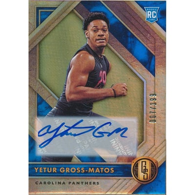 2020 Panini Gold Standard Rookies Autographs #160 Yetur Gross-Matos/199