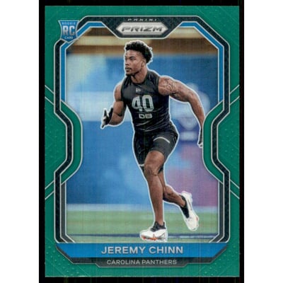 2020 Panini Prizm Prizms Green #367 Jeremy Chinn