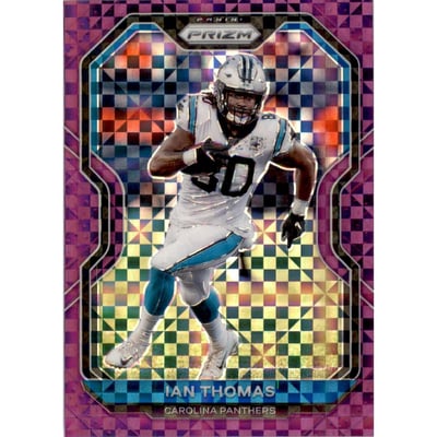 2020 Panini Prizm Prizms Purple Power #238 Ian Thomas