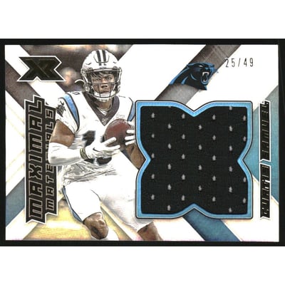 2020 Panini XR Maximal Materials #3 Curtis Samuel