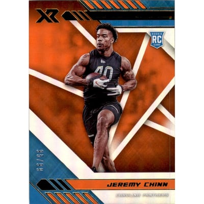 2020 Panini XR Orange #171 Jeremy Chinn