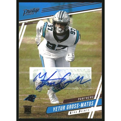 2020 Prestige Xtra Points Signatures #324 Yetur Gross-Matos CHRONICLES