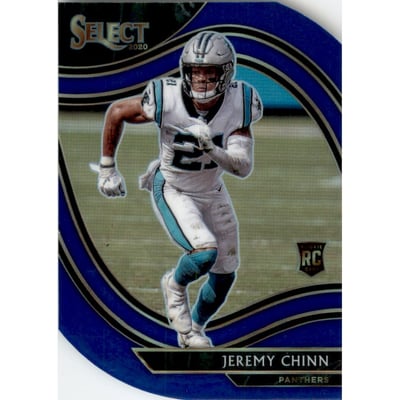 2020 Select Prizm Blue Die Cut #397 Jeremy Chinn