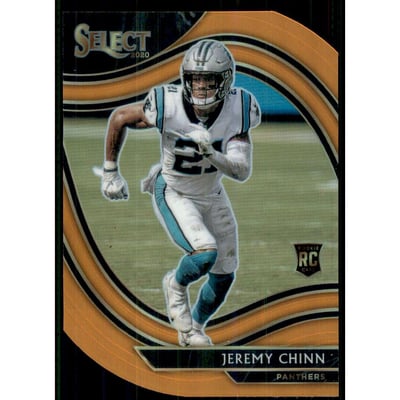 2020 Select Prizm Orange Die Cut #397 Jeremy Chinn