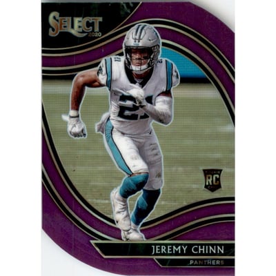 2020 Select Prizm Purple Die Cut #397 Jeremy Chinn