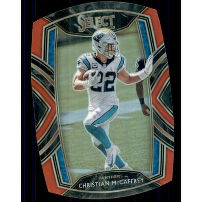 2020 Select Prizm Red Die Cut #207 Christian McCaffrey