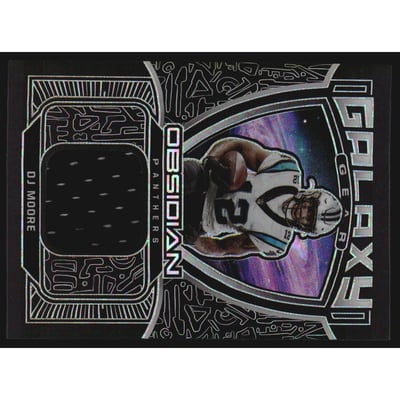2021 Panini Obsidian Galaxy Gear #24 D.J. Moore