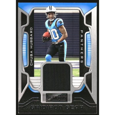 2021 Panini Playbook Gridiron Gear #37 Chuba Hubbard