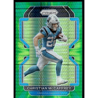 2021 Panini Prizm Prizms Hyper #315 Christian McCaffrey
