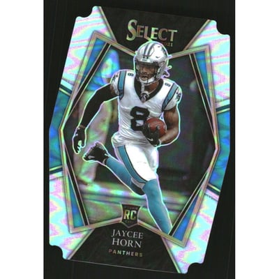 2021 Select Prizm Silver Die Cut #185 Jaycee Horn