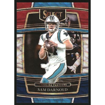 2021 Select Prizm Tri Color #7 Sam Darnold