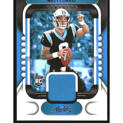 2022 Absolute Absolute Rookie Materials #2 Matt Corral