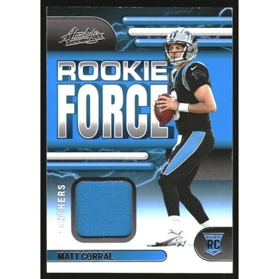 2022 Absolute Rookie Force Jerseys #2 Matt Corral