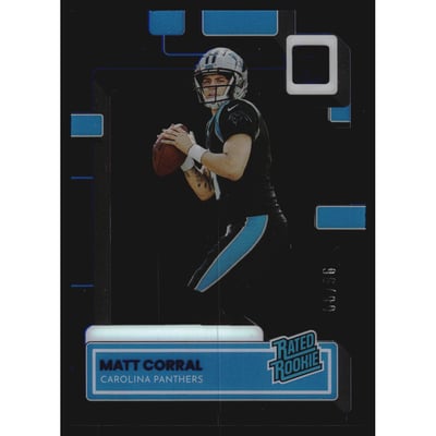 2022 Clearly Donruss Blue #54 Matt Corral RR