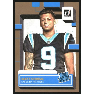 2022 Donruss Rated Rookies Portrait Studio Series #302 Matt Corral