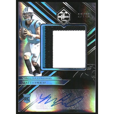 2022 Limited Silver Spotlight #143 Matt Corral JSY AU/75