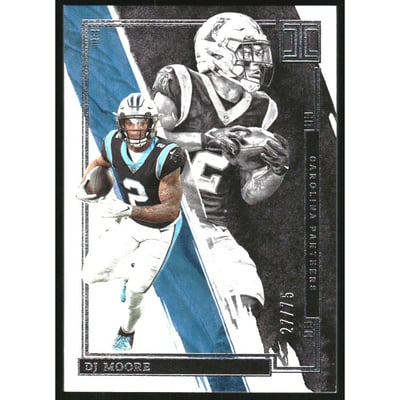 2022 Panini Impeccable #16 D.J. Moore