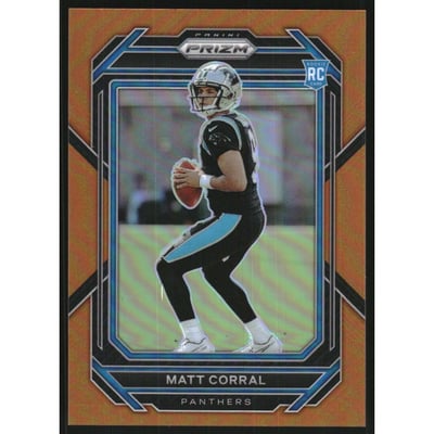 2022 Panini Prizm Prizms Orange #304 Matt Corral