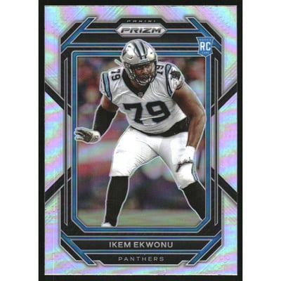 2022 Panini Prizm Prizms Silver #366 Ikem Ekwonu