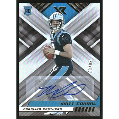 2022 Panini XR Autographs #102 Matt Corral/99
