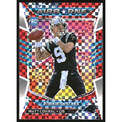 2022 Rookies and Stars Airborne Red Plaid #20 Matt Corral