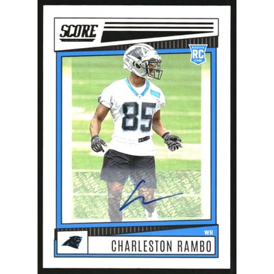 2022 Score Signatures #398 Charleston Rambo