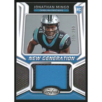 2023 Certified New Generation Jerseys Mirror #6 Jonathan Mingo