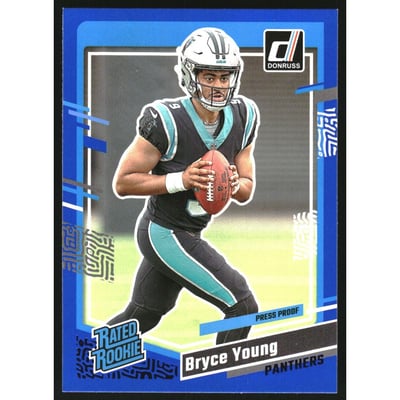 2023 Donruss Press Proof Blue #311 Bryce Young RR