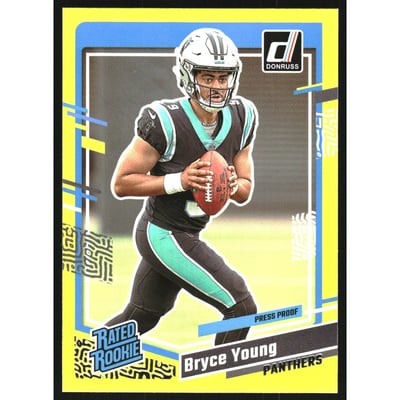 2023 Donruss Press Proof Yellow #311 Bryce Young RR