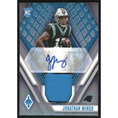 2023 Panini Phoenix Rookie Premiere Jersey Autographs #14 Jonathan Mingo/299