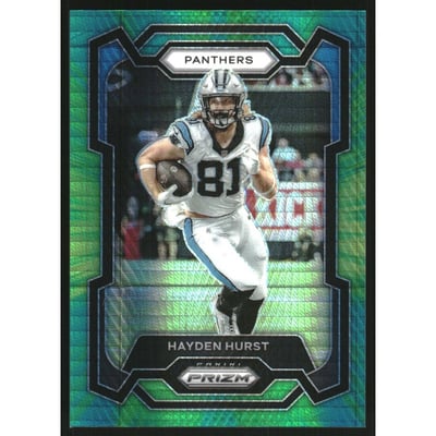 2023 Panini Prizm Prizms Hyper #42 Hayden Hurst