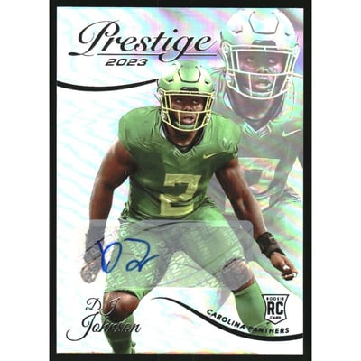 2023 Prestige Xtra Points Signatures Premium #330 DJ Johnson