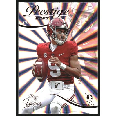 2023 Prestige Xtra Points Sunburst #311 Bryce Young