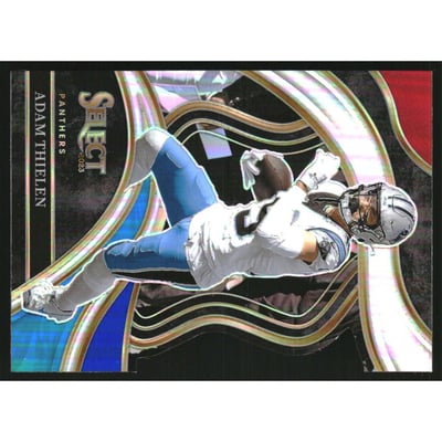2023 Select Prizm Red and Blue Die Cut #299 Adam Thielen