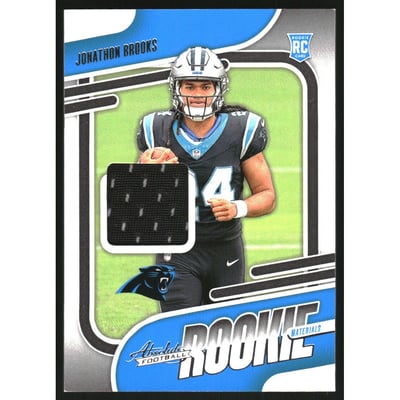 2024 Absolute Absolute Rookie Materials #17 Jonathon Brooks